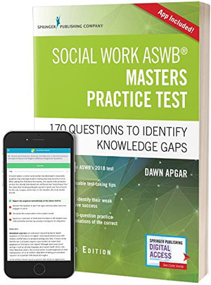 Social Work ASWB Masters Practice Test: 170 Questions to Identify Knowledge Gaps (Book + Digital Access),Used
