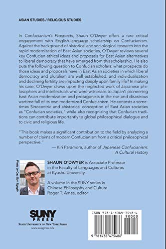 Confucianism's Prospects: A Reassessment (SUNY series in Chinese Philosophy and Culture),Used