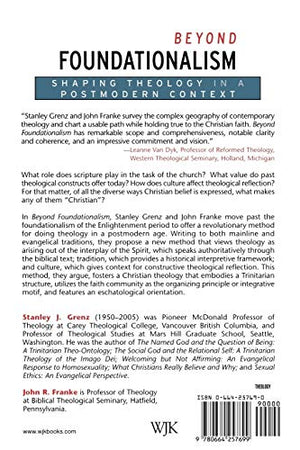 Beyond Foundationalism: Shaping Theology in a Postmodern Context,Used