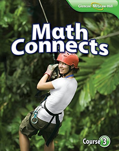 Math Connects, Course 3 Student Edition (Math Applic & Conn Crse),New