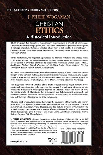 Christian Ethics: A Historical Introduction,Used