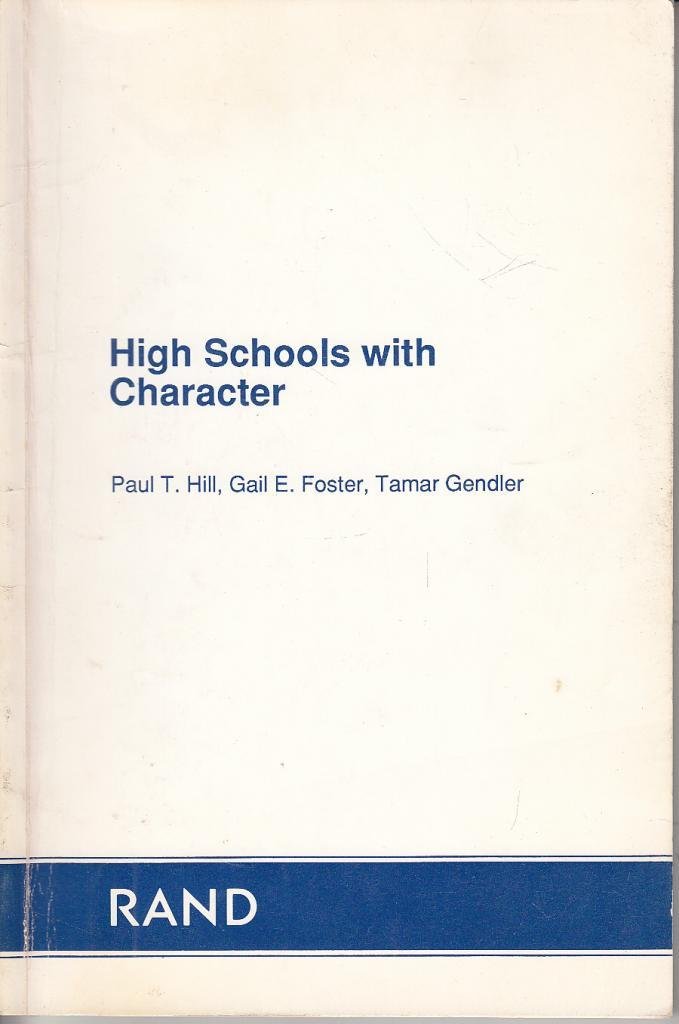 High schools with character,Used