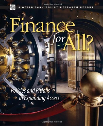 Finance for All?: Policies and Pitfalls in Expanding Access (Policy Research Reports),Used