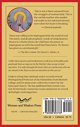 A Mother Knows Her Child Poetic Meditations from Mary,Used