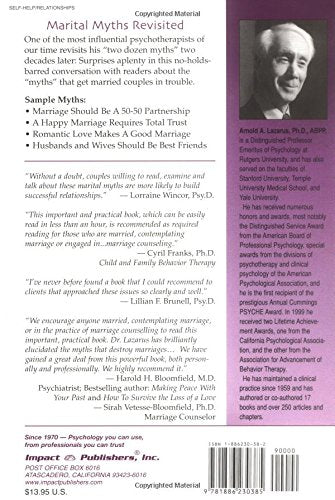 Marital Myths Revisited: A Fresh Look at Two Dozen Mistaken Beliefs About Marriage (Rebuilding Books),Used