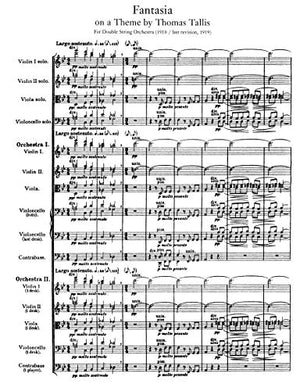 Fantasia on a Theme by Thomas Tallis and Other Works for Orchestra in Full Score (Dover Orchestral Music Scores),Used