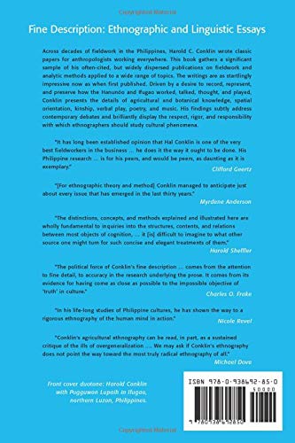Fine Description: Ethnographic and Linguistic Essays by Hal Conklin (Yale Southeast Asia Studies Monographs),Used