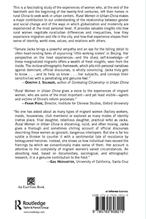 Rural Women in Urban China: Gender, Migration, and Social Change,Used