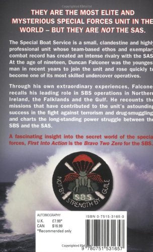 First Into Action: A Dramatic Personal Account Of Life In The Sbs