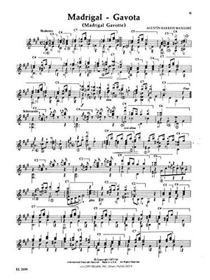 Guitar Works Of Agustn Barrios Mangor, Vol 3