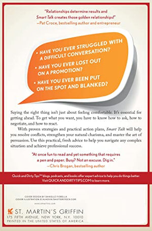 Smart Talk: The Public Speakers Guide To Success In Every Situation (Quick & Dirty Tips),New