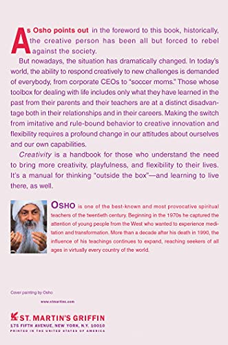 Creativity (Osho Insights For A New Way Of Living)-new