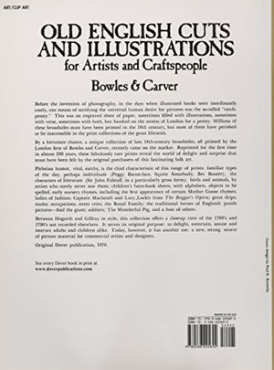 Old English Cuts and Illustrations for Artists and Craftspeople,Used