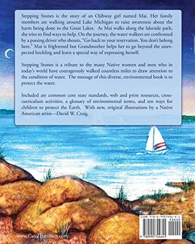Stepping Stones: Walking Lake Michigan (Water Walkers),Used