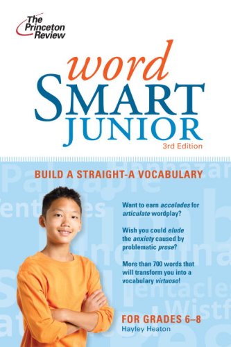 Word Smart Junior, 3rd Edition (Smart Juniors Guide for Grades 6 to 8),Used