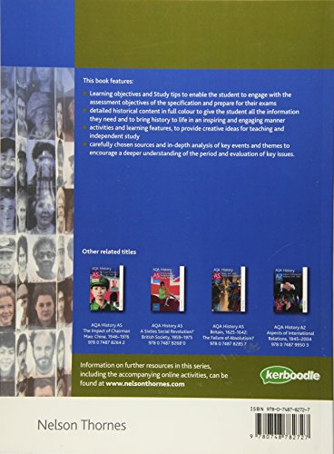 AQA History AS: Unit 1  USA, 18901945,Used