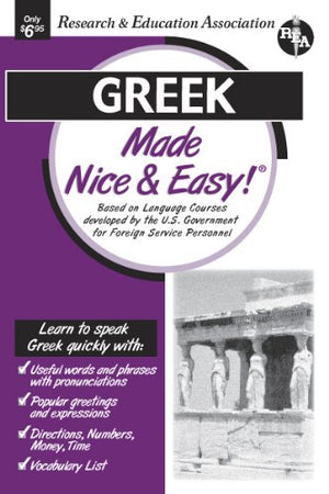 Greek Made Nice & Easy (Language Learning),Used