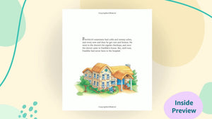 Franklin Goes to the Hospital (Franklin TV Storybook),Used