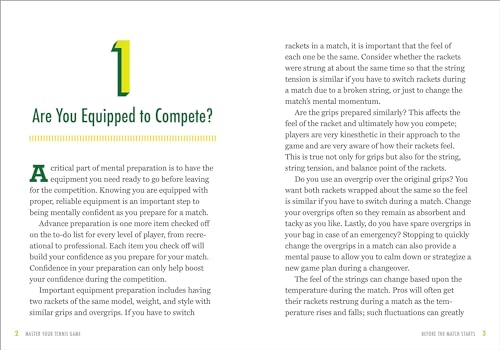 Master Your Tennis Game: 50 Mental Strategies And Tactics