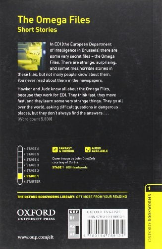 Oxford Bookworms Library: The Omega Files  Short Stories: Level 1: 400Word Vocabulary (Oxford Bookworms Library Classics: Stag,Used