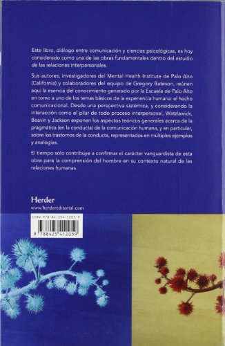 Teora de la comunicacin humana: Interacciones, patologas y paradojas (Spanish Edition),Used