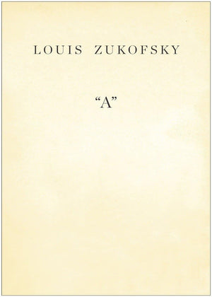 A' (New Directions Books),New