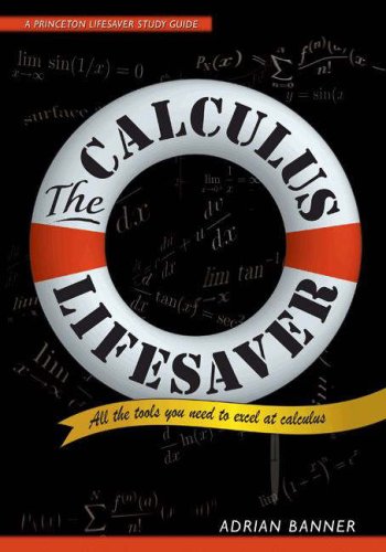 The Calculus Lifesaver: All the Tools You Need to Excel at Calculus (Princeton Lifesaver Study Guides),New