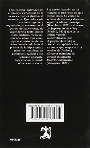 Los sueos (Letras Hispanicas / Hispanic Writings) (Spanish Edition),Used