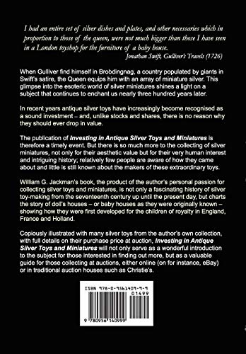 Investing in Antique Silver Toys and Miniatures,Used