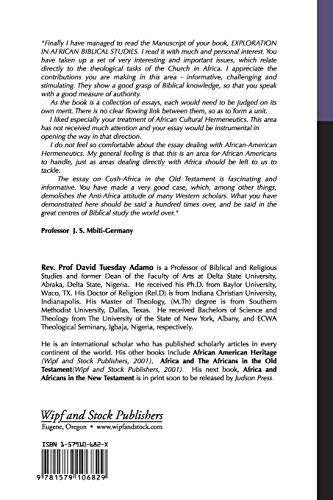 Explorations in African Biblical Studies,Used