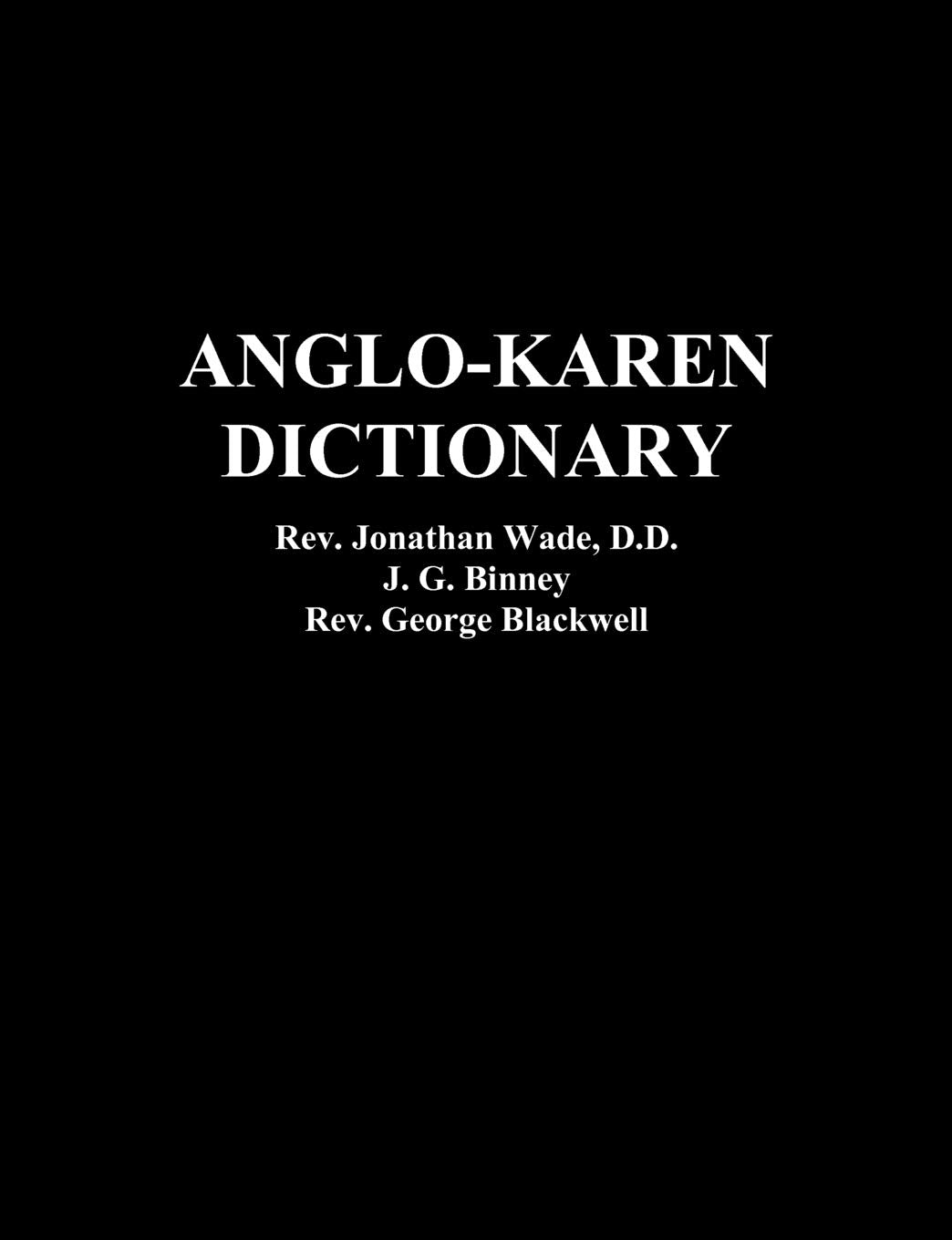 Anglokaren Dictionary,Used