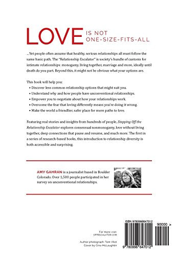 Stepping Off The Relationship Escalator: Uncommon Love And Life,New