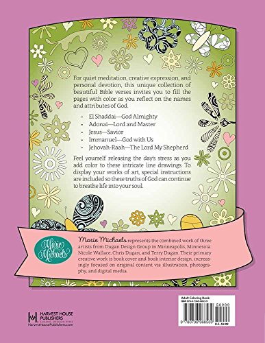 Color The Names Of God (Color The Bible)