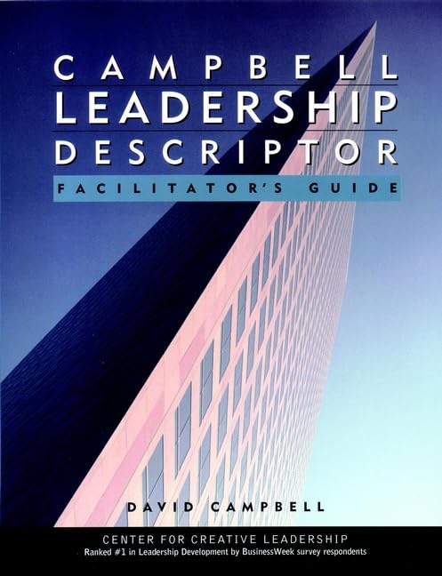 Campbell Leadership Descriptor Facilitator's Guide Package,Used