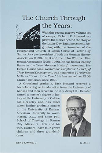 The Church Through the Years: Rlds Beginnings, to 1860: 001,Used
