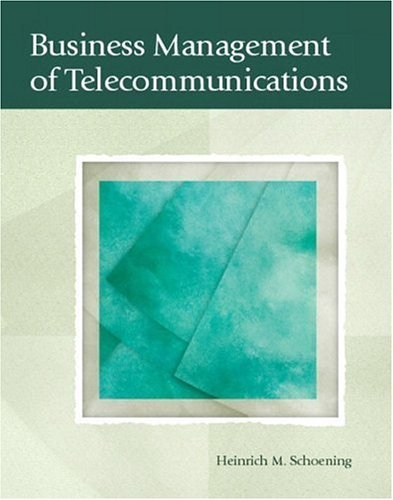 Business Management of Telecommunications,Used