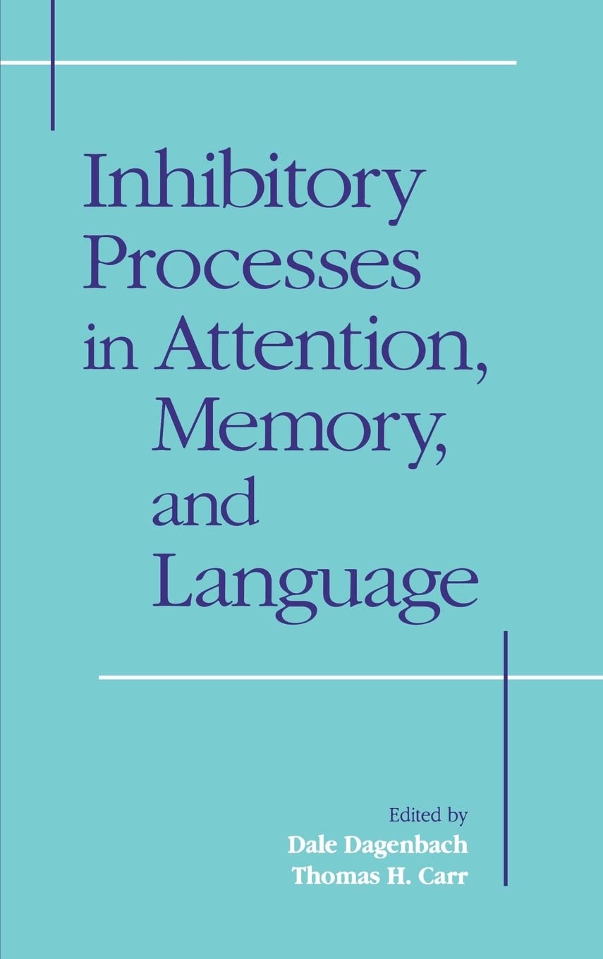 Inhibitory Processes in Attention, Memory and Language,Used