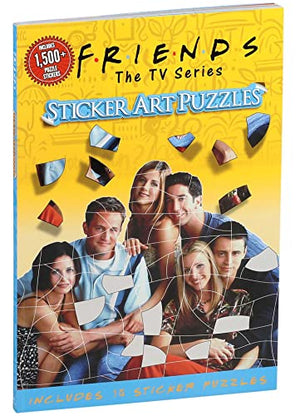 Friends Sticker Art Puzzles,Used