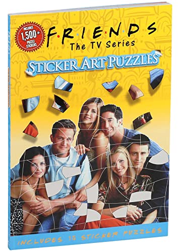 Friends Sticker Art Puzzles,Used