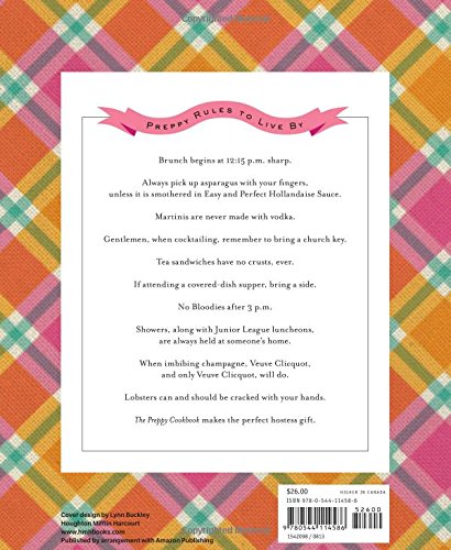 The Preppy Cookbook: Classic Recipes For The Modern Prep,Used