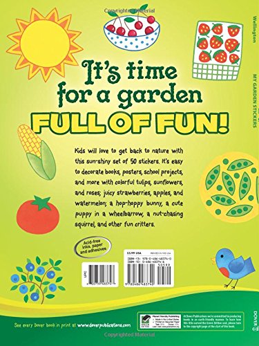 My Garden Stickers (Dover Sticker Books),Used