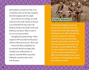 National Geographic Kids Chapters: Scrapes With Snakes: True Stories of Adventures With Animals (NGK Chapters),Used