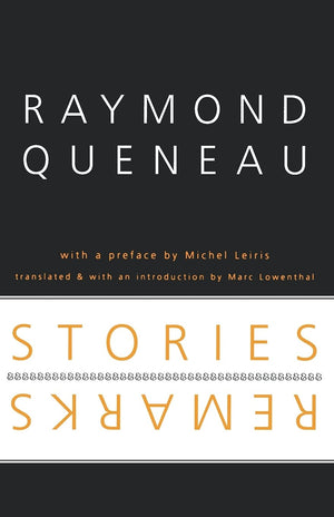 Stories and Remarks (French Modernist Library),Used