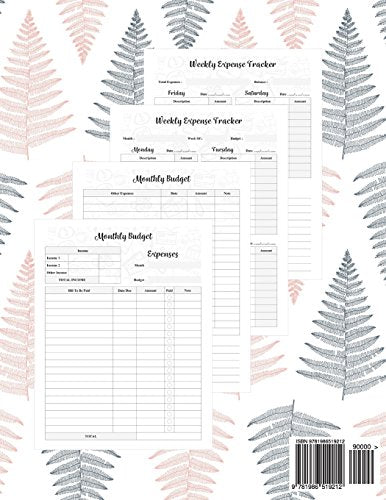 Budgeting Workbook: Finance Monthly & Weekly Budget Planner Expense Tracker Bill Organizer Journal Notebook  Budget Planning  Bu,New