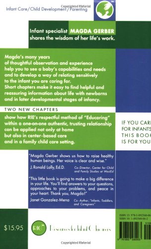 Dear Parent: Caring for Infants With Respect (2nd Edition),New