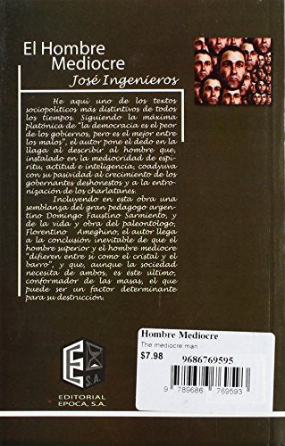 El Hombre Mediocre (Spanish Edition),Used