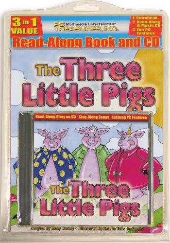 The Three Little Pigs Collector's Edition Classic Read Along Book / CD,Used