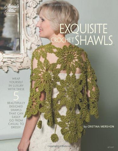Exquisite Crochet Shawls,Used