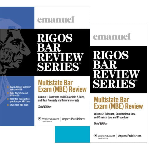 Multistate Bar Exam (Mbe) Review (Rigos Bar Review),Used