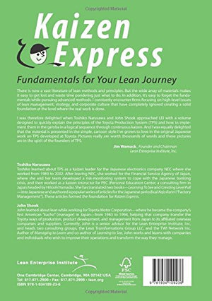 Kaizen Express: Fundamentals for Your Lean Journey (English and Japanese Edition),Used
